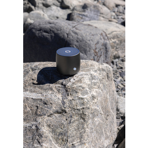 Fotografie k reklamnímu předmětu „Basový reproduktor Swiss Peak 3W z RCS recykl. hliníku“