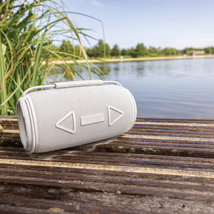 Fotografie k reklamnímu předmětu „Voděodolný reproduktor IPX4 16W Prisma z RCS recykl. plastu“