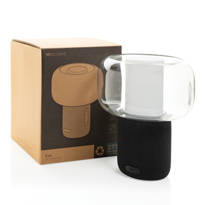 Fotografie k reklamnímu předmětu „Lampa s reproduktorem Lux 10W z RCS“