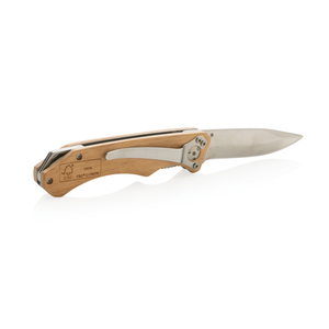 Fotografie k reklamnímu předmětu „Dřevěný outdoorový nůž“
