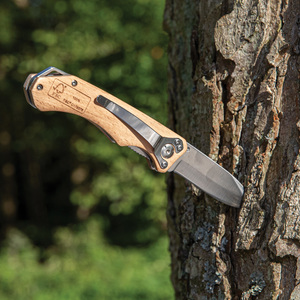 Fotografie k reklamnímu předmětu „Dřevěný outdoorový nůž“