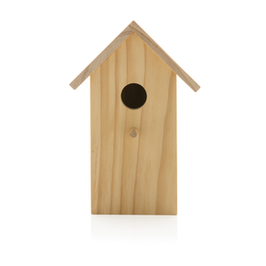 Fotografie k reklamnímu předmětu „Dřevěná ptačí budka“