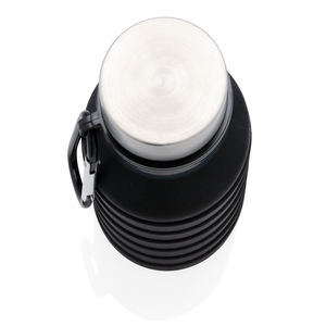 Fotografie k reklamnímu předmětu „Nepropustná silikonová skládací lahev“