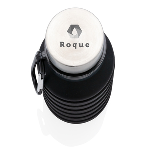 Fotografie k reklamnímu předmětu „Nepropustná silikonová skládací lahev“