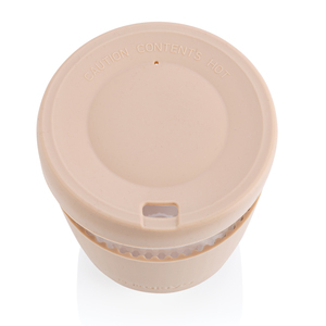 Fotografie k reklamnímu předmětu „Sklenice se silikonovým víkem a úchopem Ukiyo“