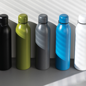 Fotografie k reklamnímu předmětu „Termo lahev z RCS recyklované oceli 500ml“