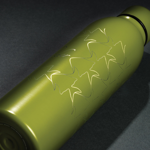 Fotografie k reklamnímu předmětu „Termo lahev z RCS recyklované oceli 500ml“