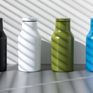 Fotografie k reklamnímu předmětu „Kompaktní termo lahev z RCS recyklované oceli“
