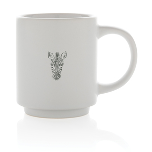 Fotografie k reklamnímu předmětu „Stohovatelný keramický hrnek“