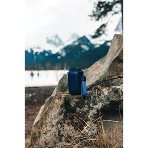 Fotografie k reklamnímu předmětu „Termohrnek Cuppa z RCS recykl. nerezové oceli s lanyardem“