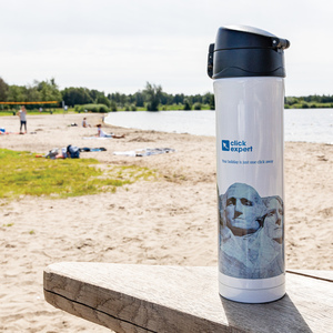 Fotografie k reklamnímu předmětu „Termoska Easy lock z RCS recyklované oceli“