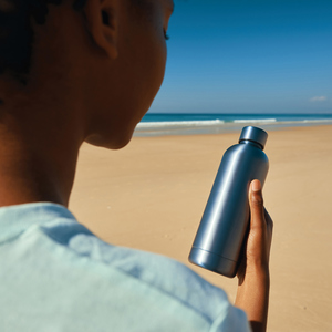 Fotografie k reklamnímu předmětu „Termo lahev Impact z RCS recyklované nerezové oceli“
