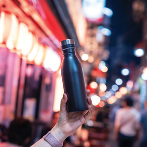 Fotografie k reklamnímu předmětu „Láhev na vodu z RCS recyklované nerezové oceli“
