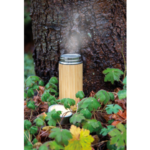 Fotografie k reklamnímu předmětu „Bambusová nepropustná termo láhev“