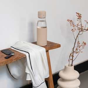 Fotografie k reklamnímu předmětu „Skleněná láhev Ukiyo sledující pitný režim“