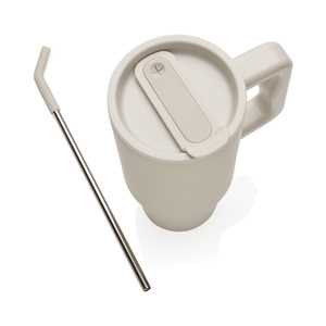 Fotografie k reklamnímu předmětu „Embrace deluxe RCS hrnek 900 ml z recykl. nerezové oceli“