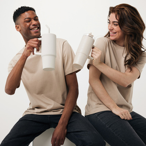 Fotografie k reklamnímu předmětu „Embrace deluxe RCS hrnek 900 ml z recykl. nerezové oceli“