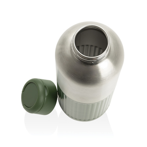 Fotografie k reklamnímu předmětu „Nepropustná láhev na vodu Ripple RCS R-steel s držadlem“