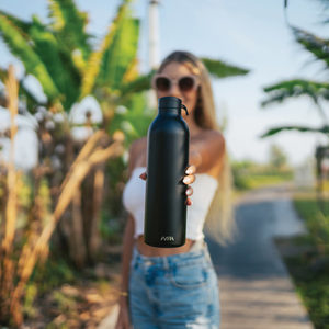 Fotografie k reklamnímu předmětu „Termo lahev Avira Avior 1l z RCS recyklované oceli“