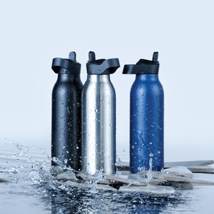 Fotografie k reklamnímu předmětu „Flip-top lahev na vodu Avira Ara 500ml z RCS recykl. oceli“