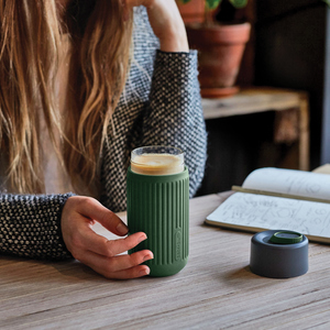 Fotografie k reklamnímu předmětu „Cestovní skleněný hrnek 340 ml Black+Blum“