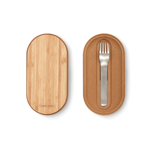 Fotografie k reklamnímu předmětu „Nerezový dvojitý Bento box Black+Blum“