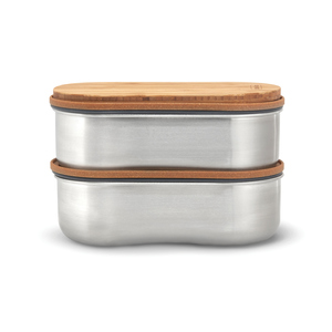 Fotografie k reklamnímu předmětu „Nerezový dvojitý Bento box Black+Blum“