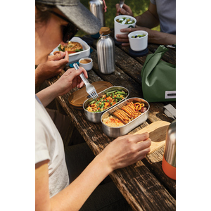 Fotografie k reklamnímu předmětu „Nerezový dvojitý Bento box Black+Blum“