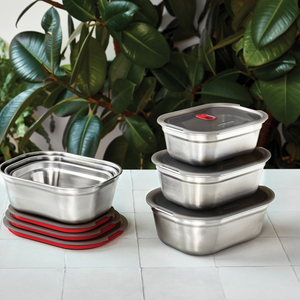 Fotografie k reklamnímu předmětu „Sada 3 krabiček na jídlo – malá, střední, velká Black+Blum“