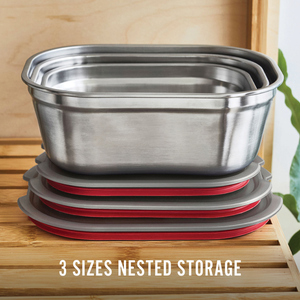 Fotografie k reklamnímu předmětu „Sada 3 krabiček na jídlo – malá, střední, velká Black+Blum“