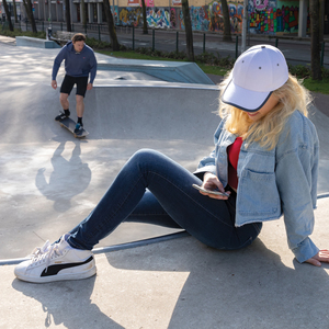 Fotografie k reklamnímu předmětu „6 dílná kontrastní kšiltovka Impact z 280g rec. bavlny AWARE“