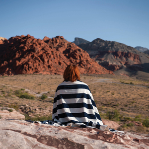Fotografie k reklamnímu předmětu „Plážová osuška XL Ukiyo Yukari z recykl. bavlny AWARE™“