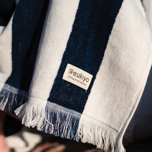 Fotografie k reklamnímu předmětu „Plážová osuška XL Ukiyo Yukari z recykl. bavlny AWARE™“