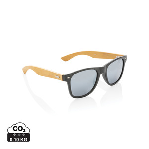 Fotografie reklamního předmětu „Sluneční brýle z bambusu a pšeničné slámy“