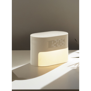 Fotografie k reklamnímu předmětu „Budík s bílým šumem LumaRise z RCS recyklovaného plastu“