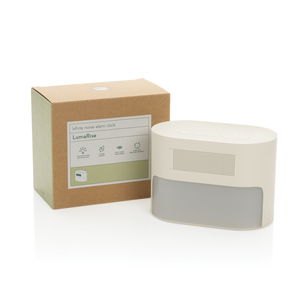 Fotografie k reklamnímu předmětu „Budík s bílým šumem LumaRise z RCS recyklovaného plastu“