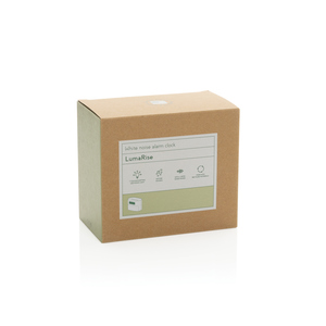 Fotografie k reklamnímu předmětu „Budík s bílým šumem LumaRise z RCS recyklovaného plastu“