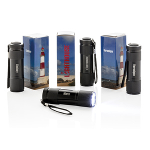 Fotografie k reklamnímu předmětu „Hliníková svítilna Quattro“