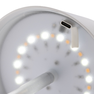 Fotografie k reklamnímu předmětu „USB stolní lampa Pure Glow z RCS recykl. plastu“