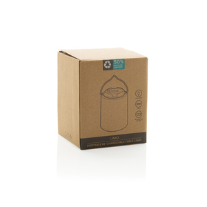 Fotografie k reklamnímu předmětu „Přenosná USB LED stolní lampa Limio z RCS RPET“