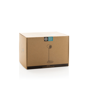 Fotografie k reklamnímu předmětu „Stolní lampa Zenara s 15W bezdr. nabíjením z RCS plastu“