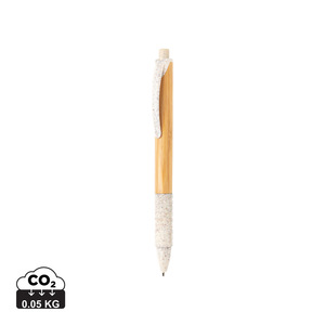 Fotografie reklamního předmětu „Pero z bambusu a pšeničné slámy“