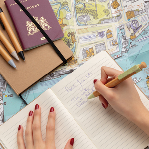 Fotografie k reklamnímu předmětu „Bambusové pero s klipem z pšeničné slámy“