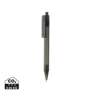 Fotografie reklamního předmětu „Průhledné pero X8 z GRS RPET“