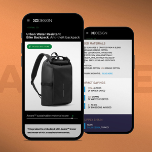 Fotografie k reklamnímu předmětu „Voděodolný batoh na kolo Urban“