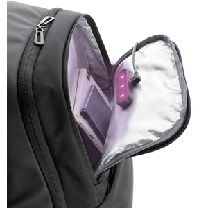 Fotografie k reklamnímu předmětu „Batoh na notebook s UV-C sterilizační kapsou Swiss Peak“