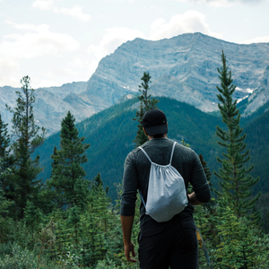 Fotografie k reklamnímu předmětu „Šňůrkový batoh Impact ze 145g recyklované bavlny AWARE™“