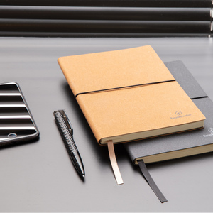 Fotografie k reklamnímu předmětu „Poznámkový blok A5 s měkkou vazbou z recyklované kůže“