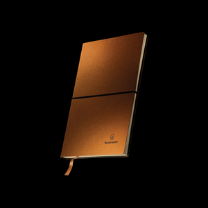 Fotografie k reklamnímu předmětu „Poznámkový blok A5 s měkkou vazbou z recyklované kůže“