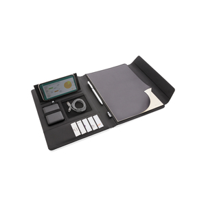 Fotografie k reklamnímu předmětu „Portfolio A4 s bezdrátovým nabíjením a powerbankou Fiko 5W“